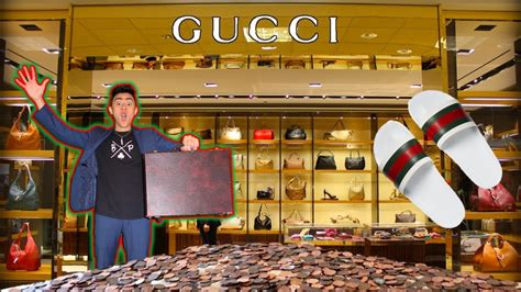 buying gucci with 100 000 pennies|is gucci a good brand.